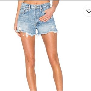 Agolde Parker Vintage Cut Off Shorts
